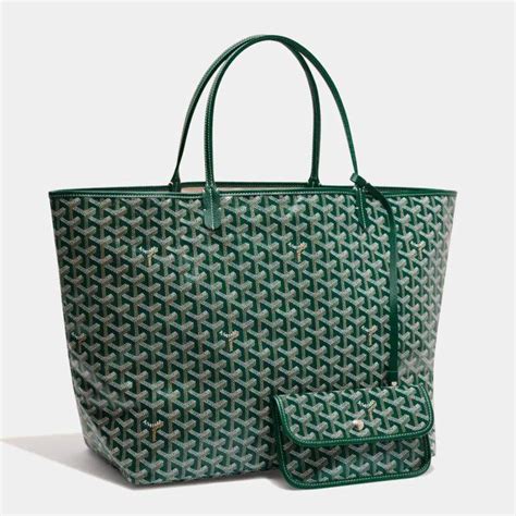 goyard bag green small|goyard st louis pm price.